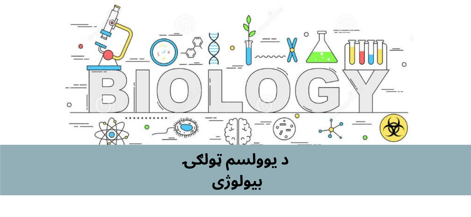 پښتو 11 ټولګي بیولوژي