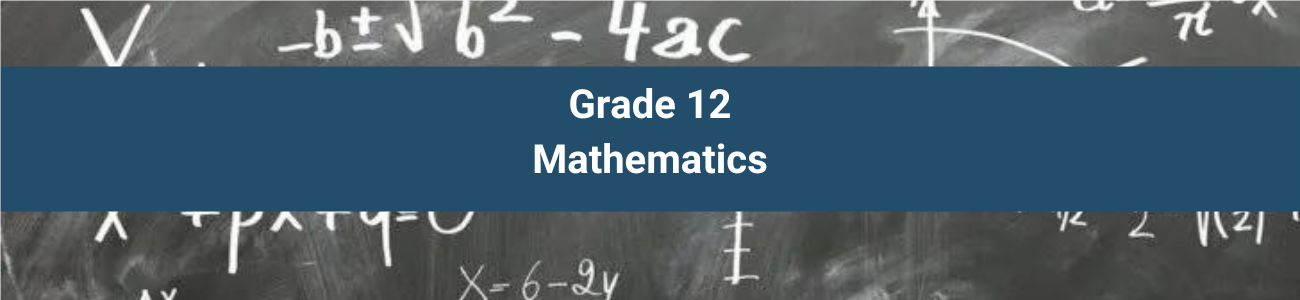 Class 12 Maths