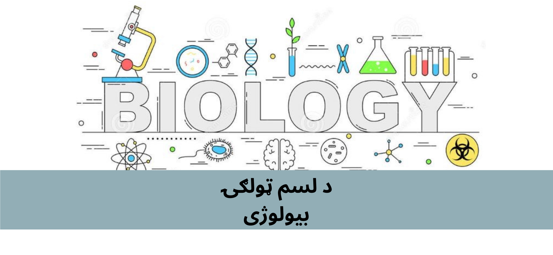 پښتو لسم ټولګي بیولوژي